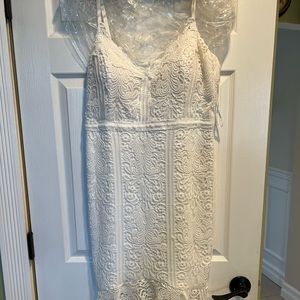 Guess Womens Bodycon Dress with Flounced Hem LIKE NEW!